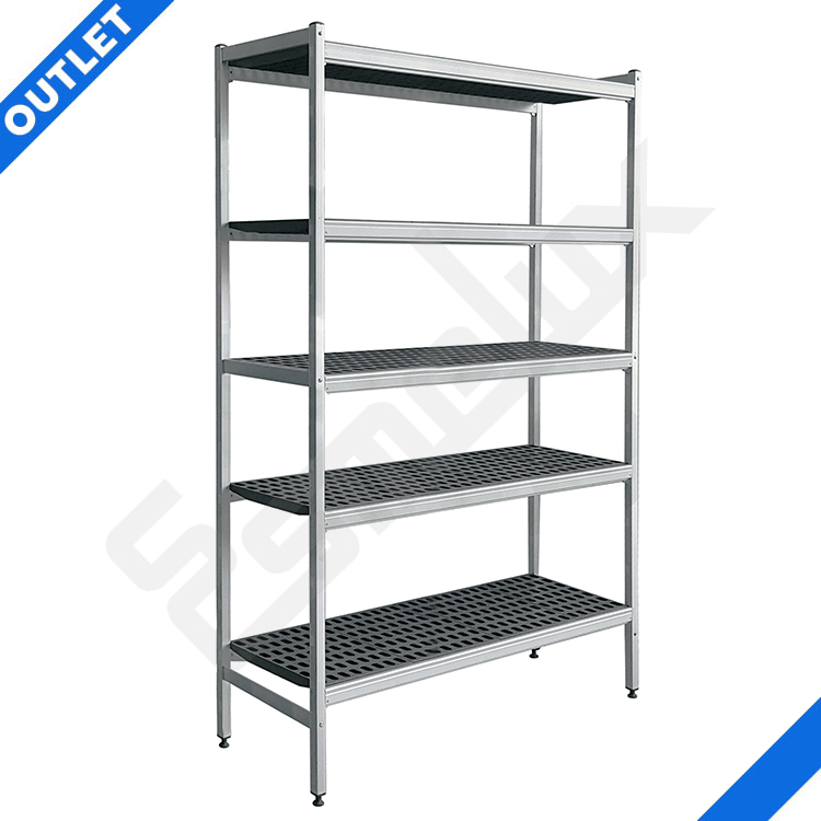 Estanter�a homologada para el sector HORECA en aluminio medidas de 1.399 x 570 x 2.000 mm � Producto outlet